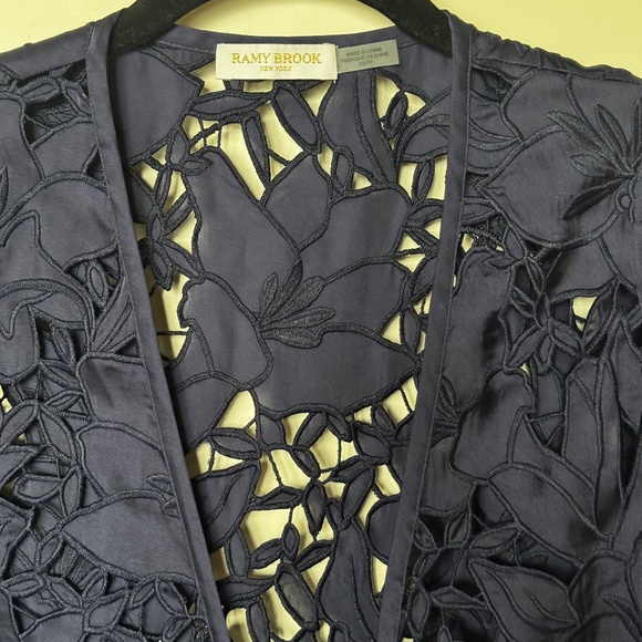 Ramy Brook Jacket , Double Tie Front, size XS - Tank is not included - Picture 7 of 16